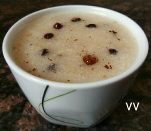 Barnyard Millet Porridge (kanji) 