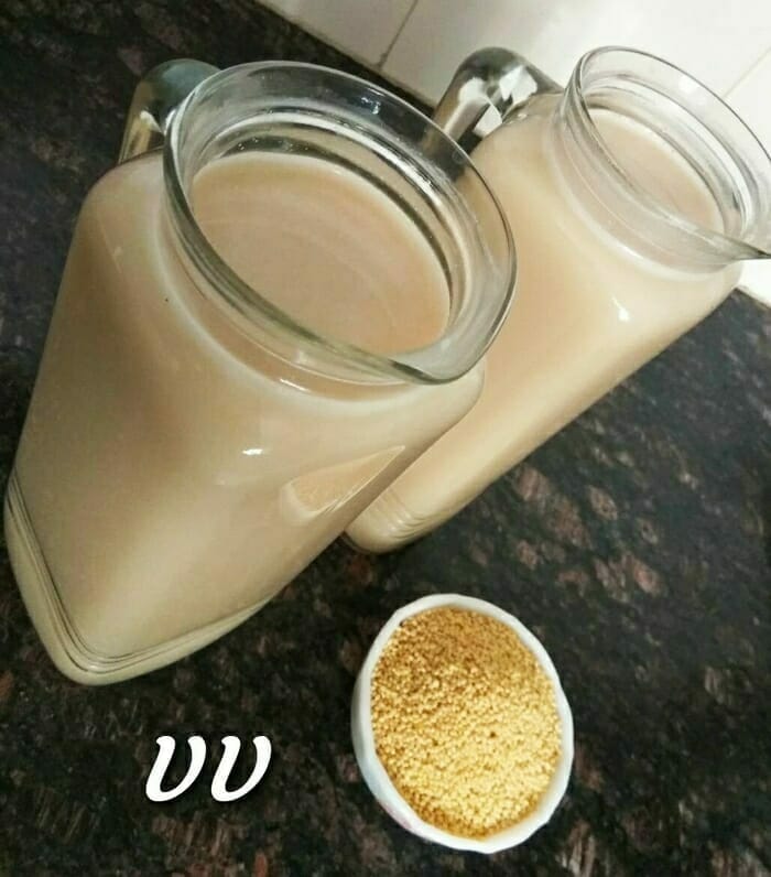 Ragi and Millet Milk Recipe