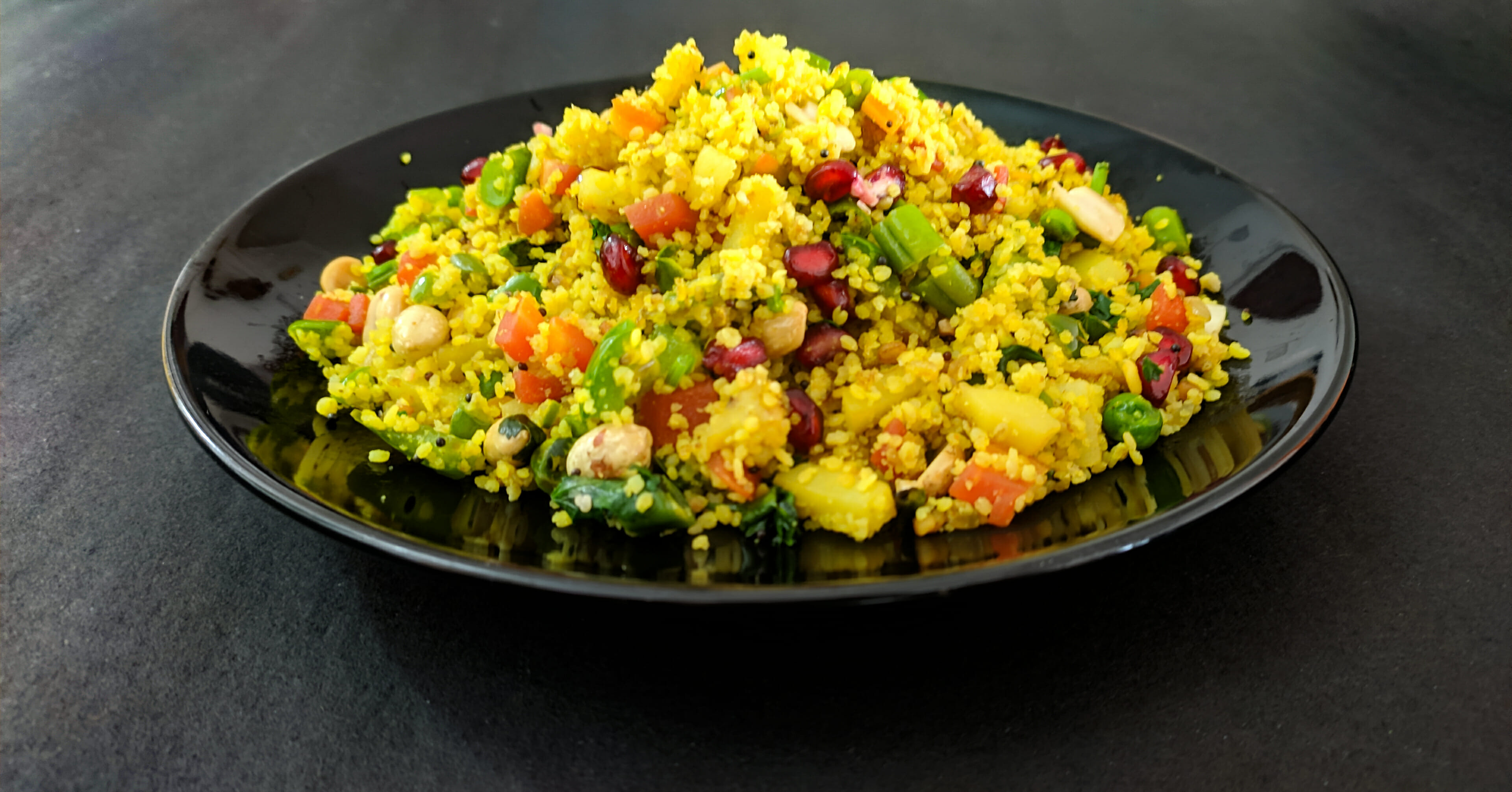 Aval Vegetable Upma The Millet Table